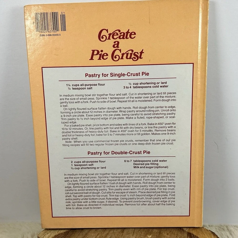 1980 Better Homes and Garden All-Time‎ Favorite Pies - Good Old Fashion Pies
